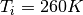 T_{i} = 260K