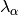 \lambda_{\alpha}